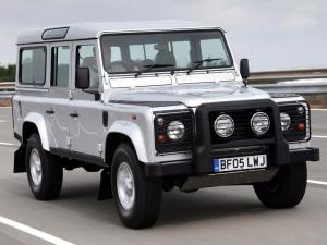 Land Rover Defender Silver Limited Edition 2005 года